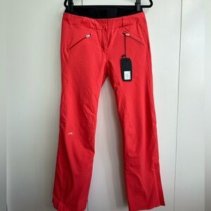 NWT KJUS Ladies Razor Insulated Ski Pink Ski Pants Women's Size 38/ US S